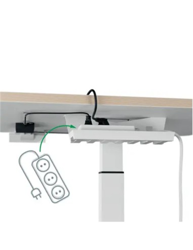 MESA LECTRICA LEITZ 80x60 cm.