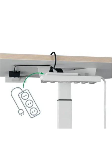 MESA LECTRICA LEITZ 80x60 cm.