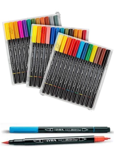 ESTUCHE ROTULADOR LYRA TONOS VARIOS 24 unid.