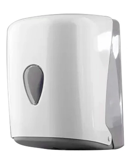 DISPENSADOR ROLLO PAPEL SECAMANOS MECHA PARED ABS