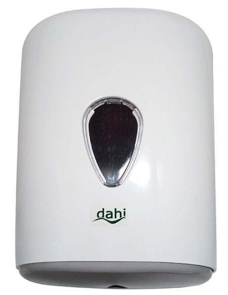 DISPENSADOR ROLLO PAPEL SECAMANOS MECHA PARED ABS