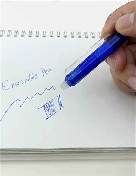 BLISTER BOLIGRAFO KATHAY BORRABLE ROJO