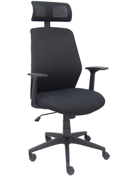 SILLA PAROLIS CON CABECERO NEGRO