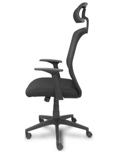 SILLA PAROLIS CON CABECERO NEGRO