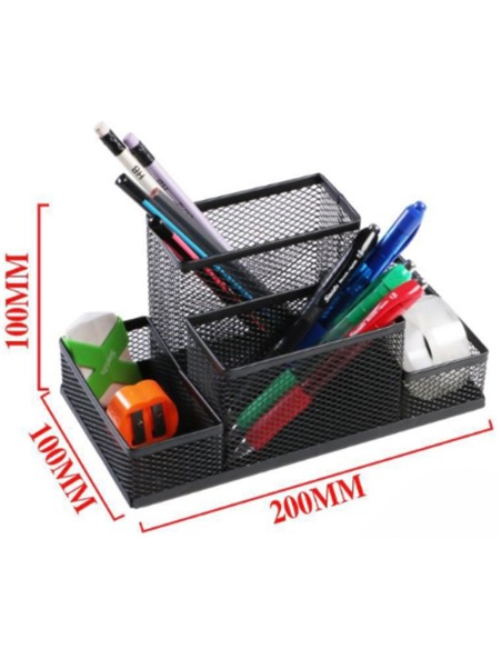 ORGANIZADOR SOBREMESA REJILLAS METALICO