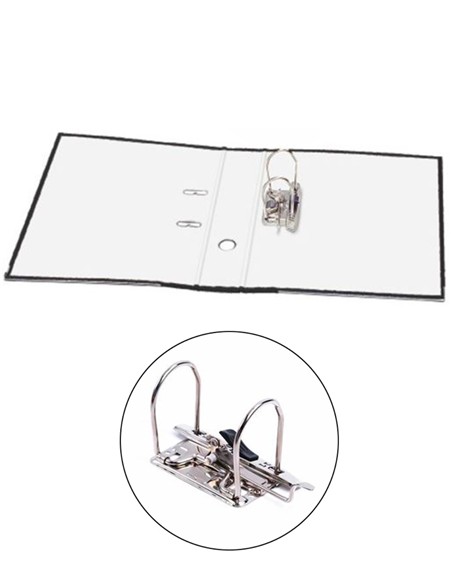 ARCHIVADOR PALANCA FOLIO PLAST.ROJO L/E.