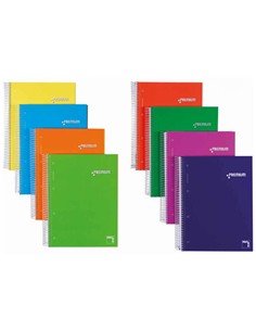 BLOC ESPIRAL FOLIO CUADROS TAPA DURA 80 hojas 2