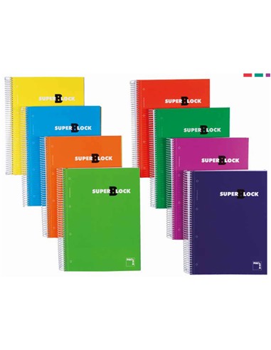 BLOC ESPIRAL FOLIO MICROPERFORADO 160 hojas