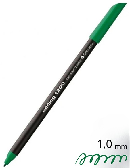 ROTULADOR EDDING 1200 VERDE
