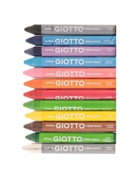 CERA GIOTTO MAXI ESTUCHE 12 UNIDADES