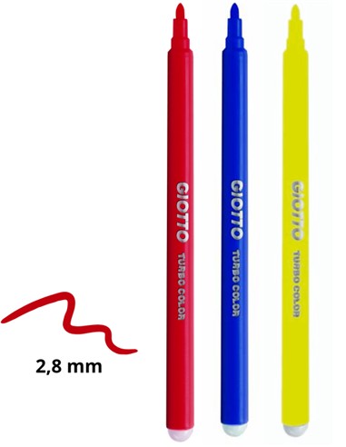 ESTUCHE ROTULADOR GIOTTO TURBOCOLOR 24 U.