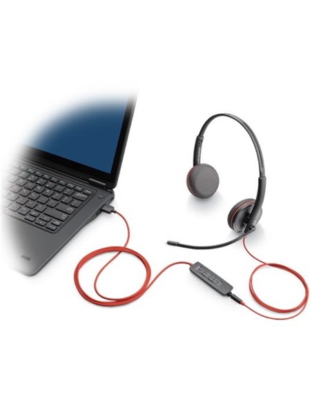 AURICULAR PLANTRONIC HP POLY BLACKWIRE 3210
