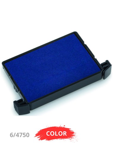 ALMOHADILLA SELLO 6/4750 ROJA