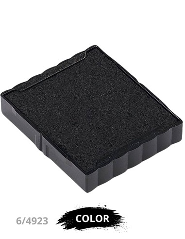 ALMOHADILLA SELLO 6/4923 NEGRA