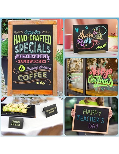 ROTULADOR TIZA LIQUIDA BLANCO