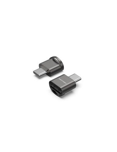 LECTOR DE TARJETAS EXTERNO VENTION USB-C MICROSD B