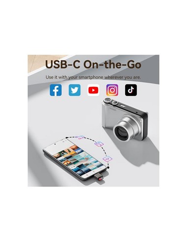 LECTOR DE TARJETAS EXTERNO VENTION USB-C MICROSD B
