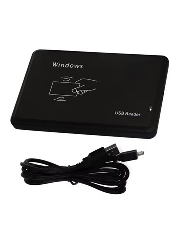 LECTOR DE TARJETAS RFID 125KHZ PORTABLE USB
