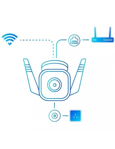 CAMARA IP TP-LINK TAPO C310 WIRELESS FULL HD 3MP E