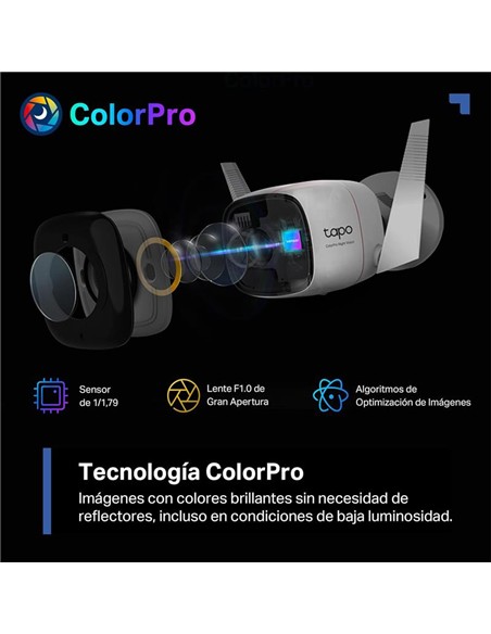 CAMARA IP TP-LINK TAPO C325WB WIRELESS QHD 2K 4MP