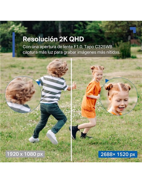 CAMARA IP TP-LINK TAPO C325WB WIRELESS QHD 2K 4MP