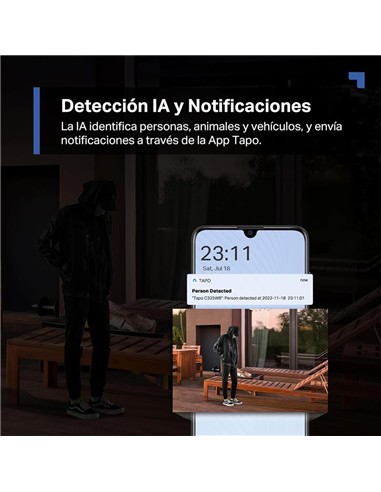 CAMARA IP TP-LINK TAPO C325WB WIRELESS QHD 2K 4MP
