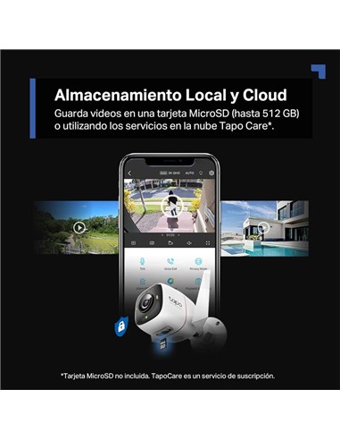 CAMARA IP TP-LINK TAPO C325WB WIRELESS QHD 2K 4MP