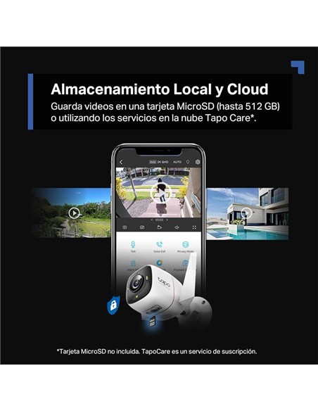 CAMARA IP TP-LINK TAPO C325WB WIRELESS QHD 2K 4MP