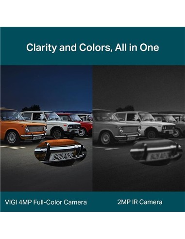 CAMARA IP TP-LINK VIGI BULLET 4MP 4MM IR 30M IP66
