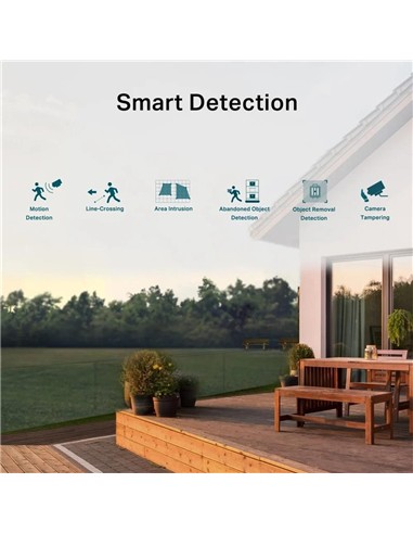 CAMARA IP TP-LINK VIGI BULLET EXTERIOR 2MP 4MM IR