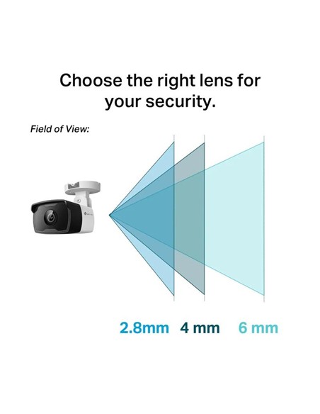 CAMARA IP TP-LINK VIGI BULLET EXTERIOR 2MP 4MM IR