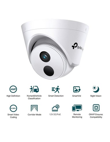 CAMARA IP TP-LINK VIGI DOME EXTERIOR/INTERIOR 4MP