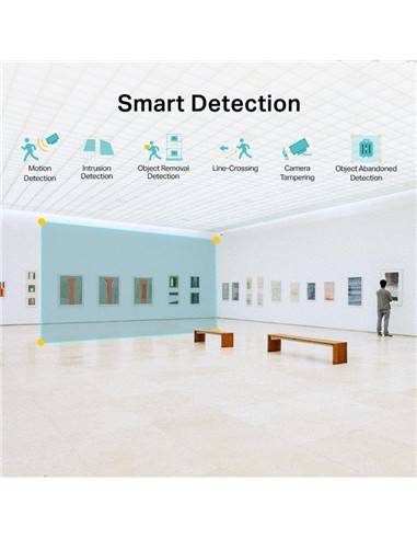 CAMARA IP TP-LINK VIGI DOME EXTERIOR/INTERIOR 4MP