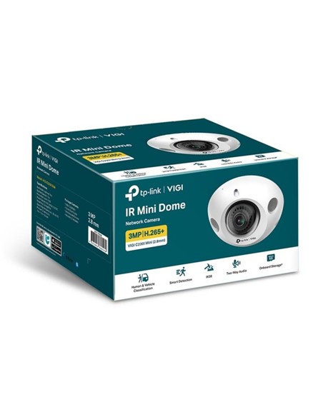 CAMARA IP TP-LINK VIGI DOMO MINI 3MP 2.8MM IR 30M