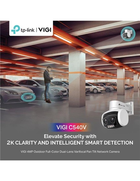 CAMARA IP TP-LINK VIGI PTZ 4MP 2K IP66 FULL COLOR