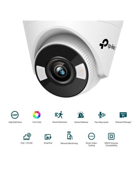 CAMARA IP TP-LINK VIGI TURRET INTERIOR 4MP 4MM IR