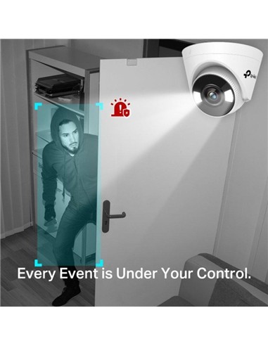 CAMARA IP TP-LINK VIGI TURRET INTERIOR 4MP 4MM IR