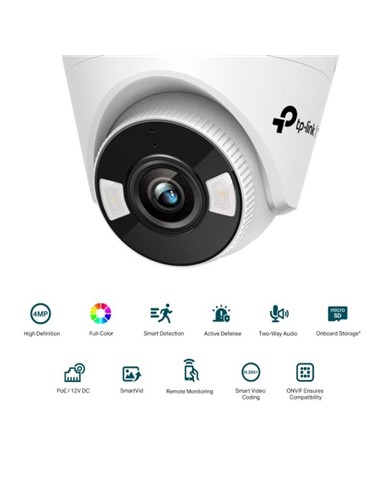 CAMARA IP TP-LINK VIGI TURRET INTERIOR MICROSD 4MP
