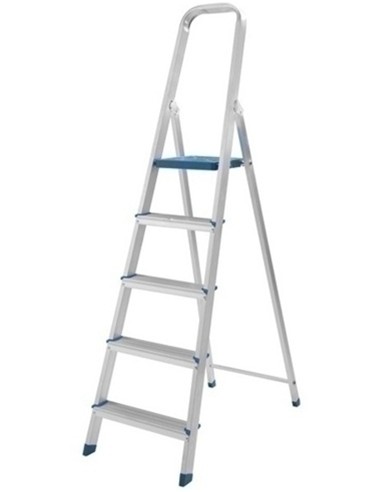 ESCALERA ALUMINIO 5 PELDAÑOS