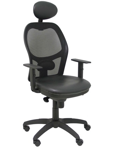 SILLA JORQUERA CON CABECERO NEGRA