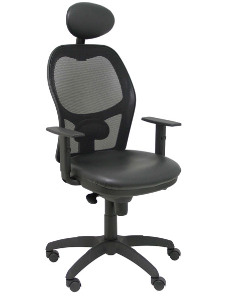 SILLA JORQUERA CON CABECERO NEGRA