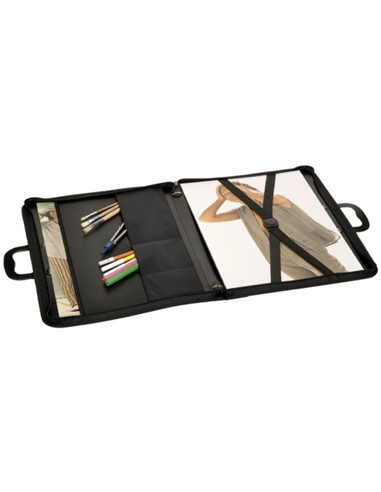 MALETIN DIBUJO A1 ASA CREMALLERA Y BANDOLERA