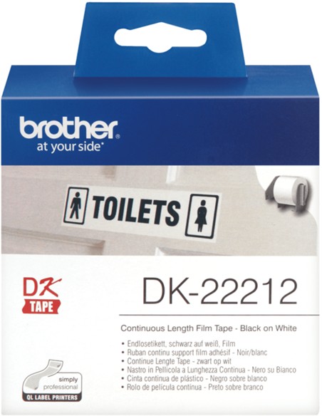 ETIQUETA BROTHER 62X15,24 BLANCA