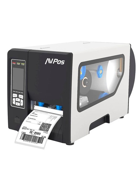 IMPRESORA AVPOS TERMICA INDUSTRIAL ETIQUETAS USB +