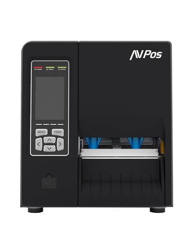 IMPRESORA AVPOS TERMICA INDUSTRIAL ETIQUETAS USB +