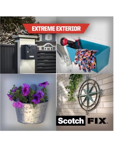 CINTA ADHESIVA DOBLE CARA 19x1,5 m EXTRE FUERTE