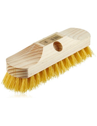 CEPILLO DE FREGAR BUQUE 21x6,5 cm MADERA