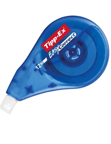 CORRECTOR DESECHABLE TIPP-EX EASYCORRECT 12 metros