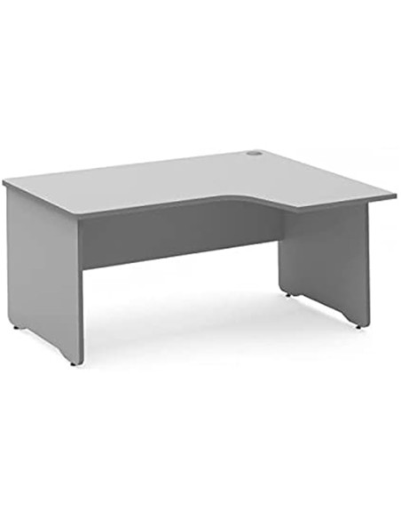 MESA ROCADA 160x120 WORK L DERECHA GRIS