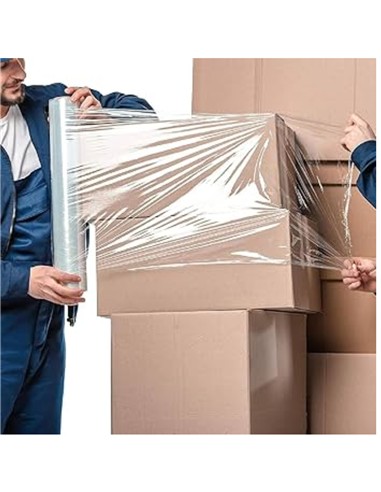 FILM EXTENSIBLE PALETIZAR 500 mm 2 KG. TRANSPARENTE